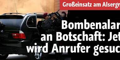 Bombendrohung gegen Botschaft in Wien
