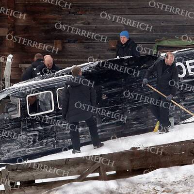 Spektakulärer Bond-Dreh in Obertilliach