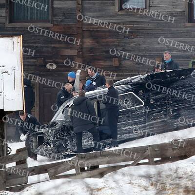Spektakulärer Bond-Dreh in Obertilliach