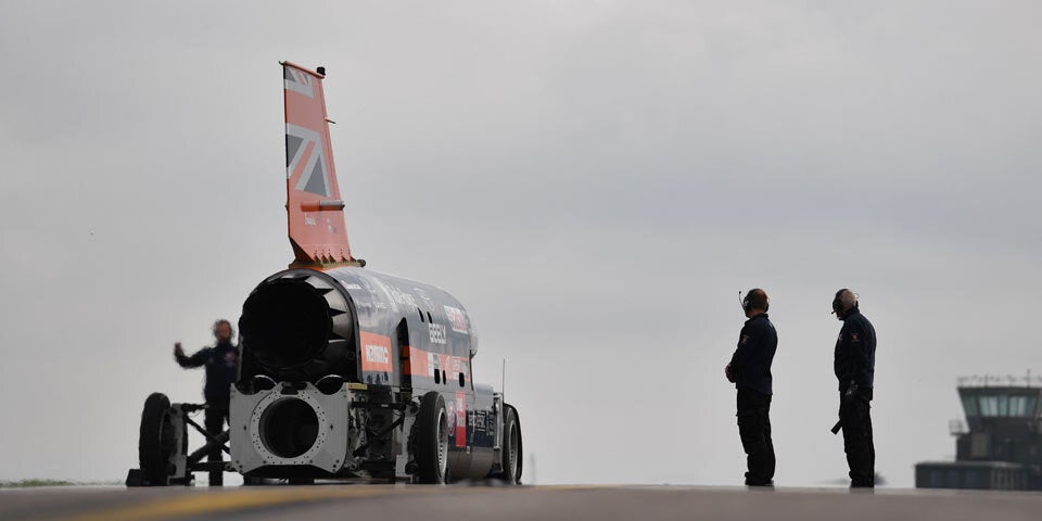 Raketenauto will über 1.600 km/h fahren