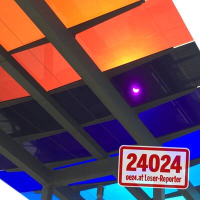 So sehen oe24-Leser die Sonnenfinsternis