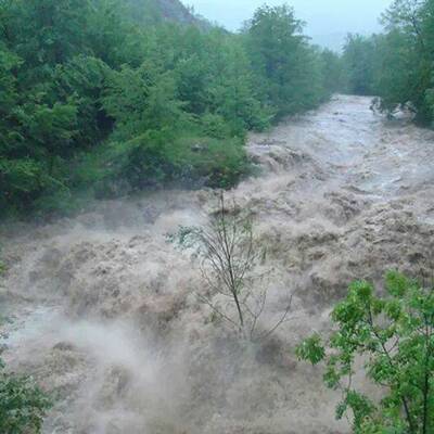 Enorme Regenmengen in Bosnien