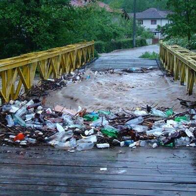 Enorme Regenmengen in Bosnien