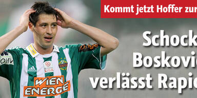 Schock: Boskovic verlässt Rapid