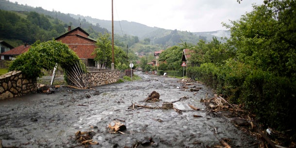 Dauerregen bringt Hochwasser