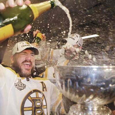 So feierte Boston den Stanley Cup