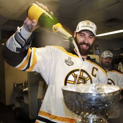 So feierte Boston den Stanley Cup