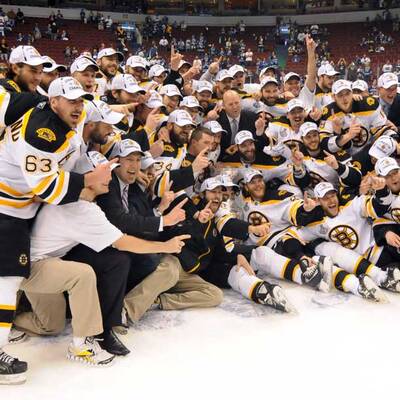 So feierte Boston den Stanley Cup