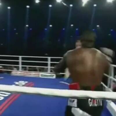 Boxer schickt Wiener Ringrichter auf die Bretter