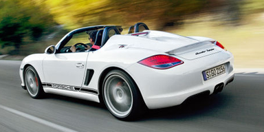 Der Boxster Spyder erinnert an den 550-er