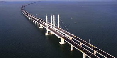Längste Meeresbrücke