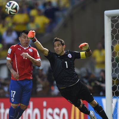 Bilder zu Brasilien gegen Chile