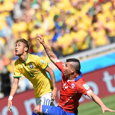Bilder zu Brasilien gegen Chile