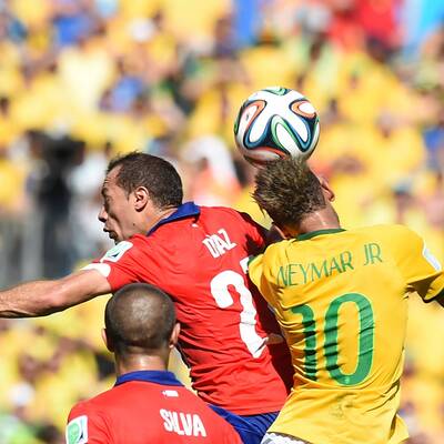 Bilder zu Brasilien gegen Chile