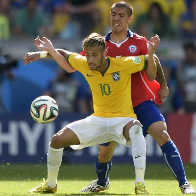 Bilder zu Brasilien gegen Chile
