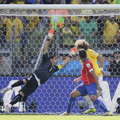 Bilder zu Brasilien gegen Chile