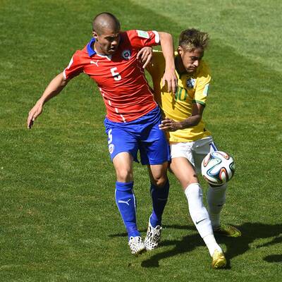 Bilder zu Brasilien gegen Chile