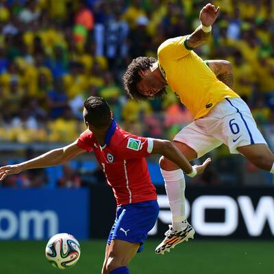 Bilder zu Brasilien gegen Chile