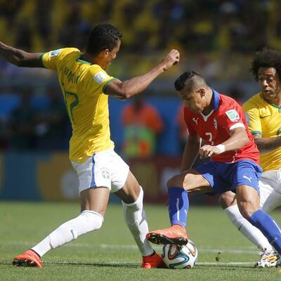 Bilder zu Brasilien gegen Chile