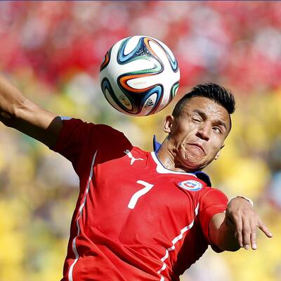 Bilder zu Brasilien gegen Chile