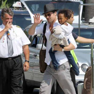 Angelina allein zu Hause: Brad Pitt auf Reisen