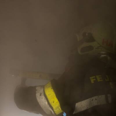 Hausbrand in OÖ: Sohn rettet Vater