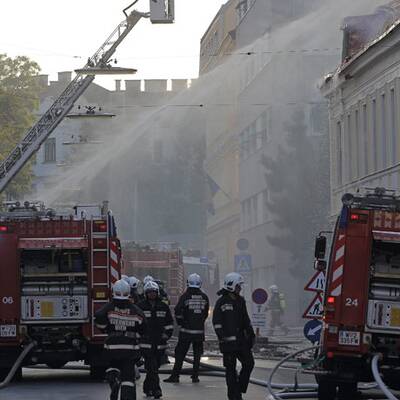 Brand in Wien