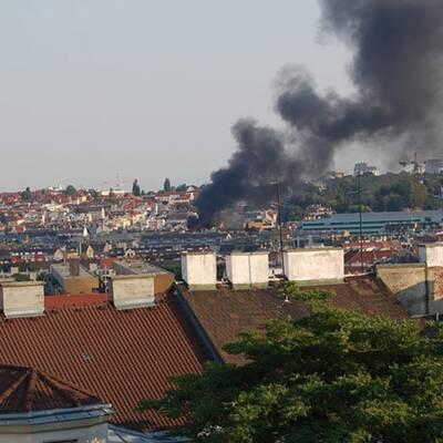 Brand in Wien