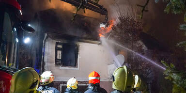 34-J&auml;hriger stirbt bei Brand in Einfamilienhaus