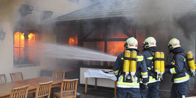 Restaurant in Mödling in Vollbrand