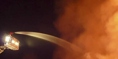 Saunabrand: Feuerwehrfrau verletzt