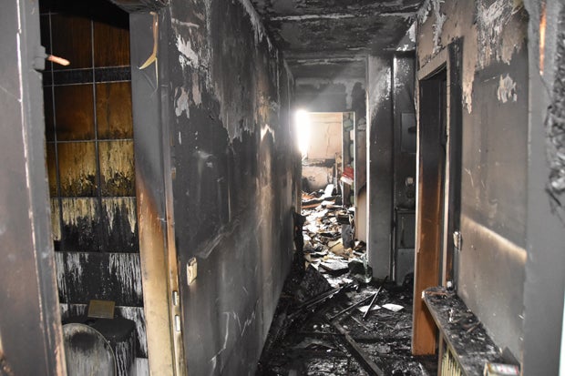 Wohungsbrand mitten in Wien - eine Person verletzt