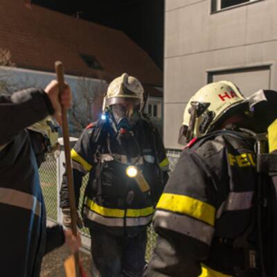 Hausbrand in OÖ: Sohn rettet Vater