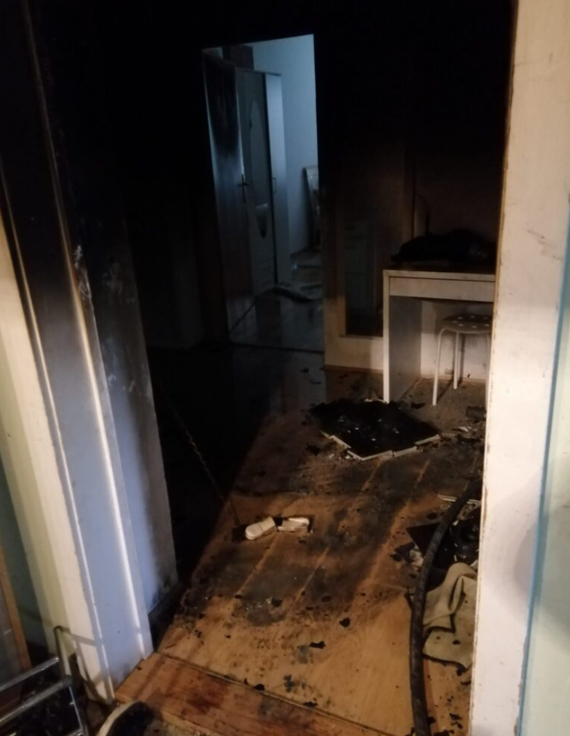 Brand in einem Mehrparteienhaus in St. Pantaleon