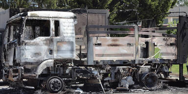 Brandanschlag auf Kaserne Hörsching