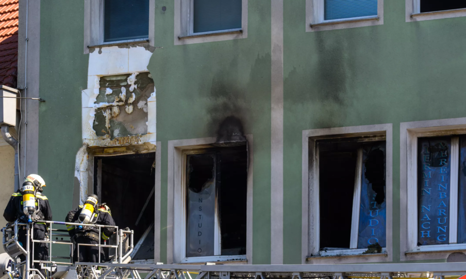 Brand in Sonnenstudio in Linz-Ebelsberg