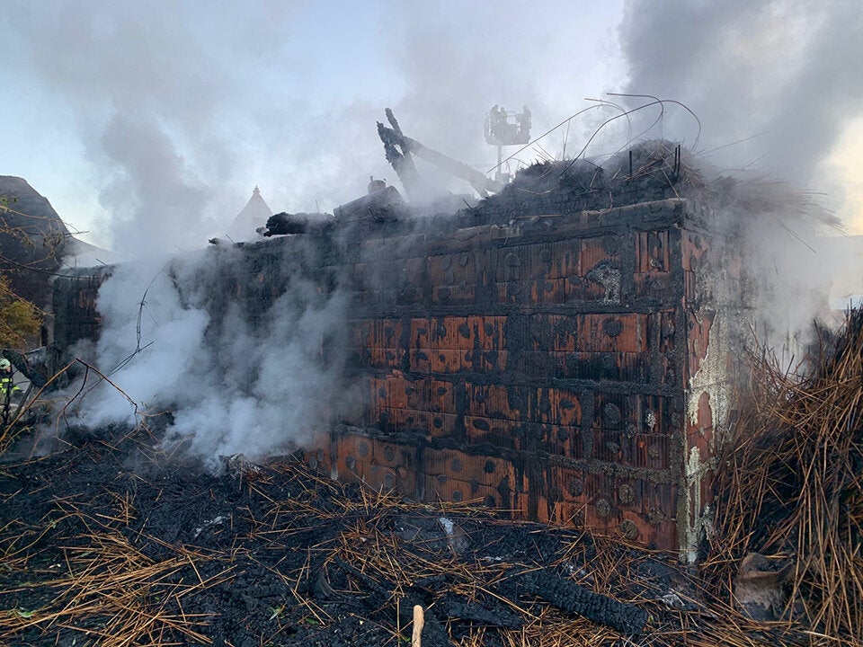Elektrischer Ofen als Auslöser für Großbrand im Burgenland