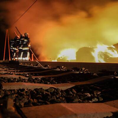 Feuerwehr-Großeinsatz