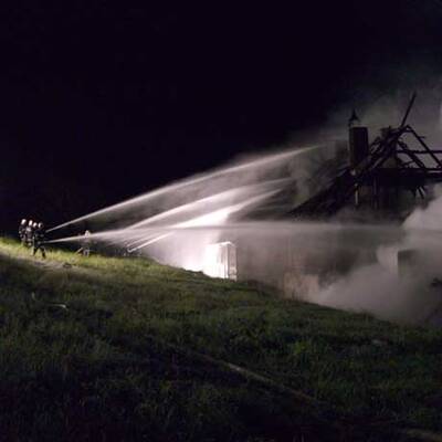 Großeinsatz der Feuerwehr