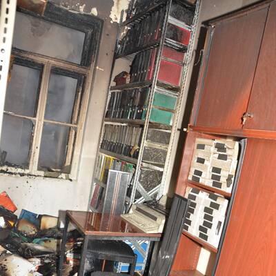 Brand im Servitenviertel 