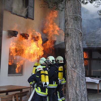 Restaurant in Mödling in Vollbrand
