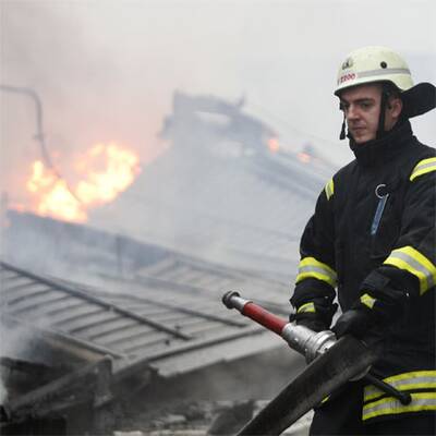 Feuer auf Flughafen Tegel
