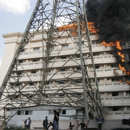 Brand Ägypten Inneministerium