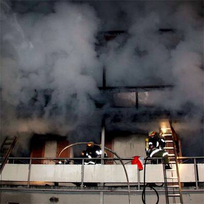 Brand im Seniorenheim