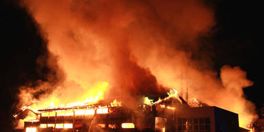 Großbrand in Bregenzer Kloster 
