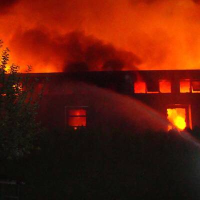 Feuerwehr im Großeinsatz