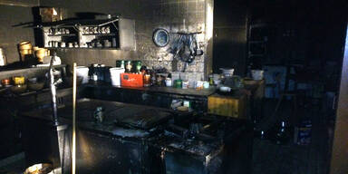 Hotelküche fing Feuer: 100 Gäste evakuiert