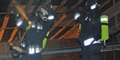 Einbruch und Brand in der SCS