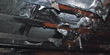 Einbruch und Brand in der SCS