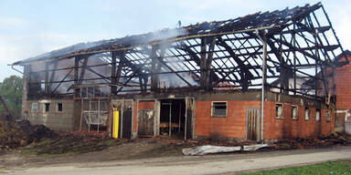 Feuerwehrmann-Sohn gesteht Brandstiftung
